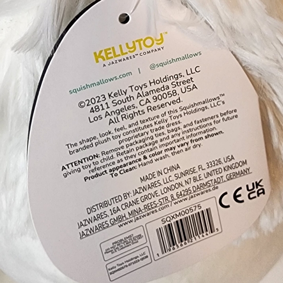 🖤 BENNY ☃️ HTF 12" WhiteSnowman Bigfoot Select Series Squishmallow NWT - Picture 9 of 10